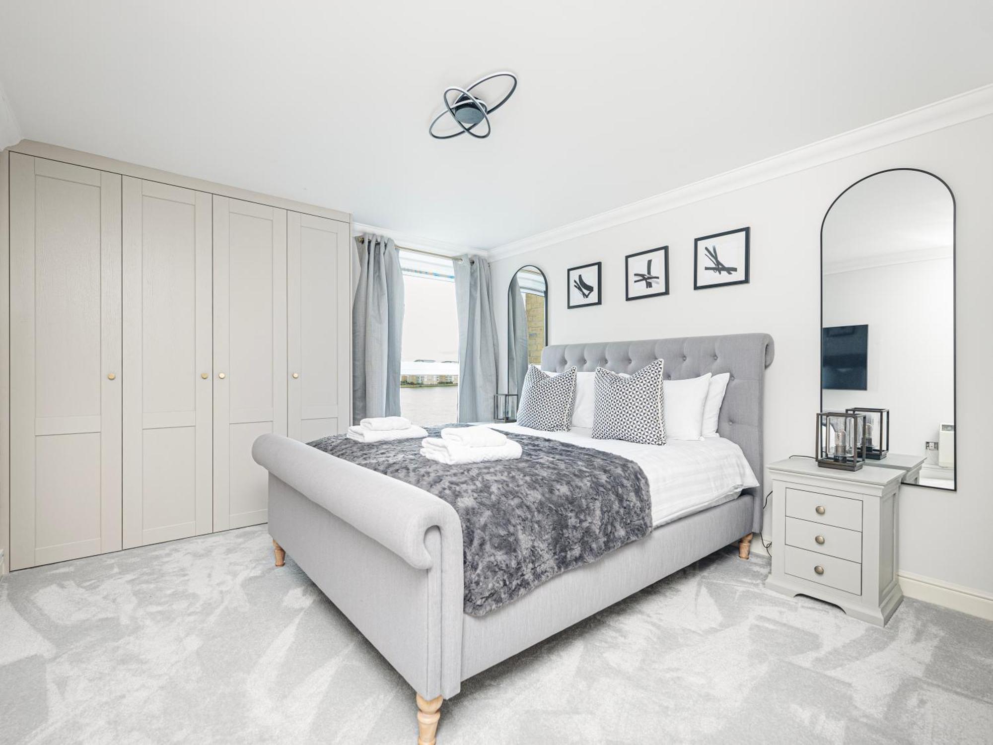 The View Greenwich - Luxury River Thames Apartment Londýn Exteriér fotografie