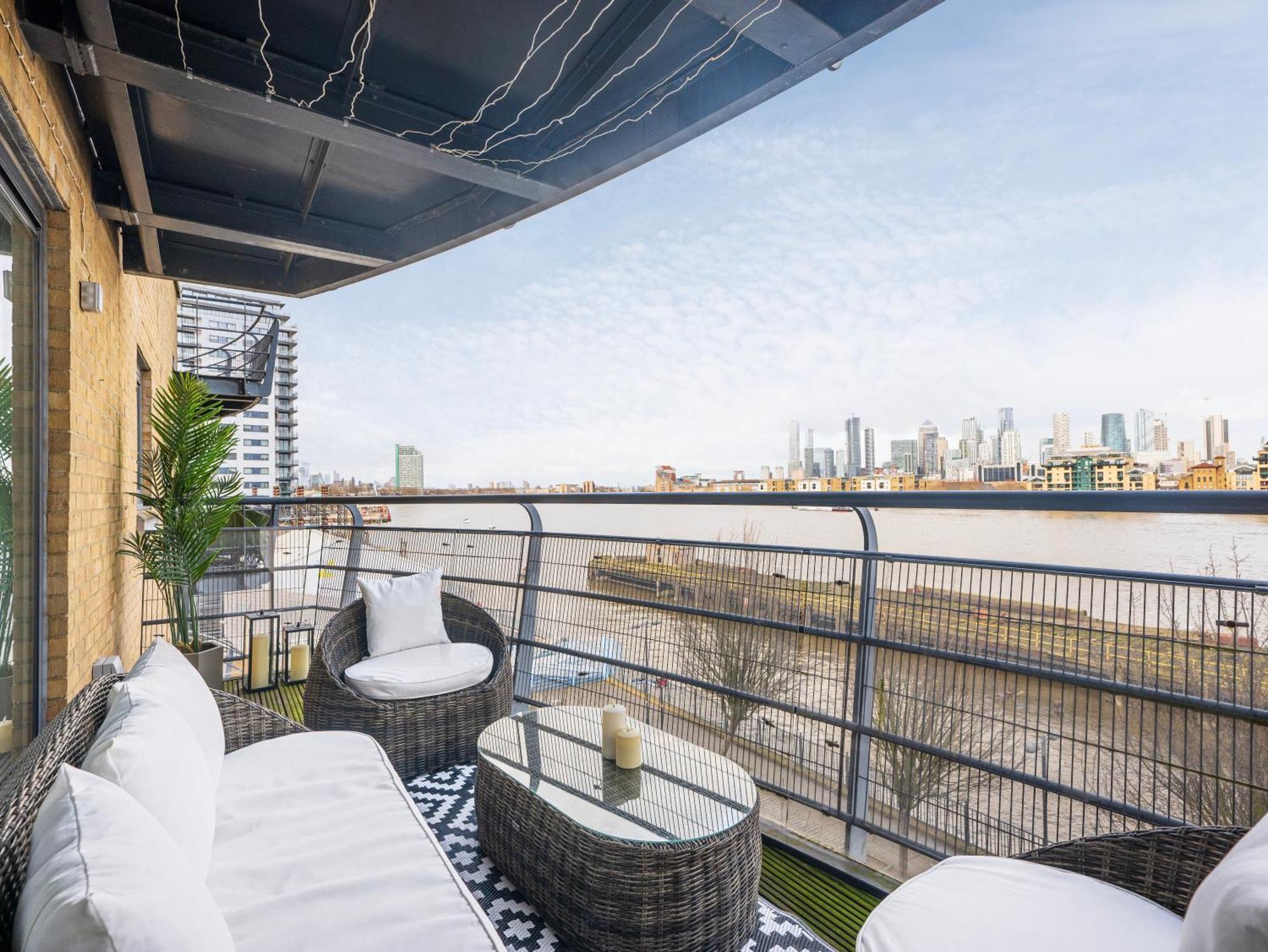 The View Greenwich - Luxury River Thames Apartment Londýn Exteriér fotografie