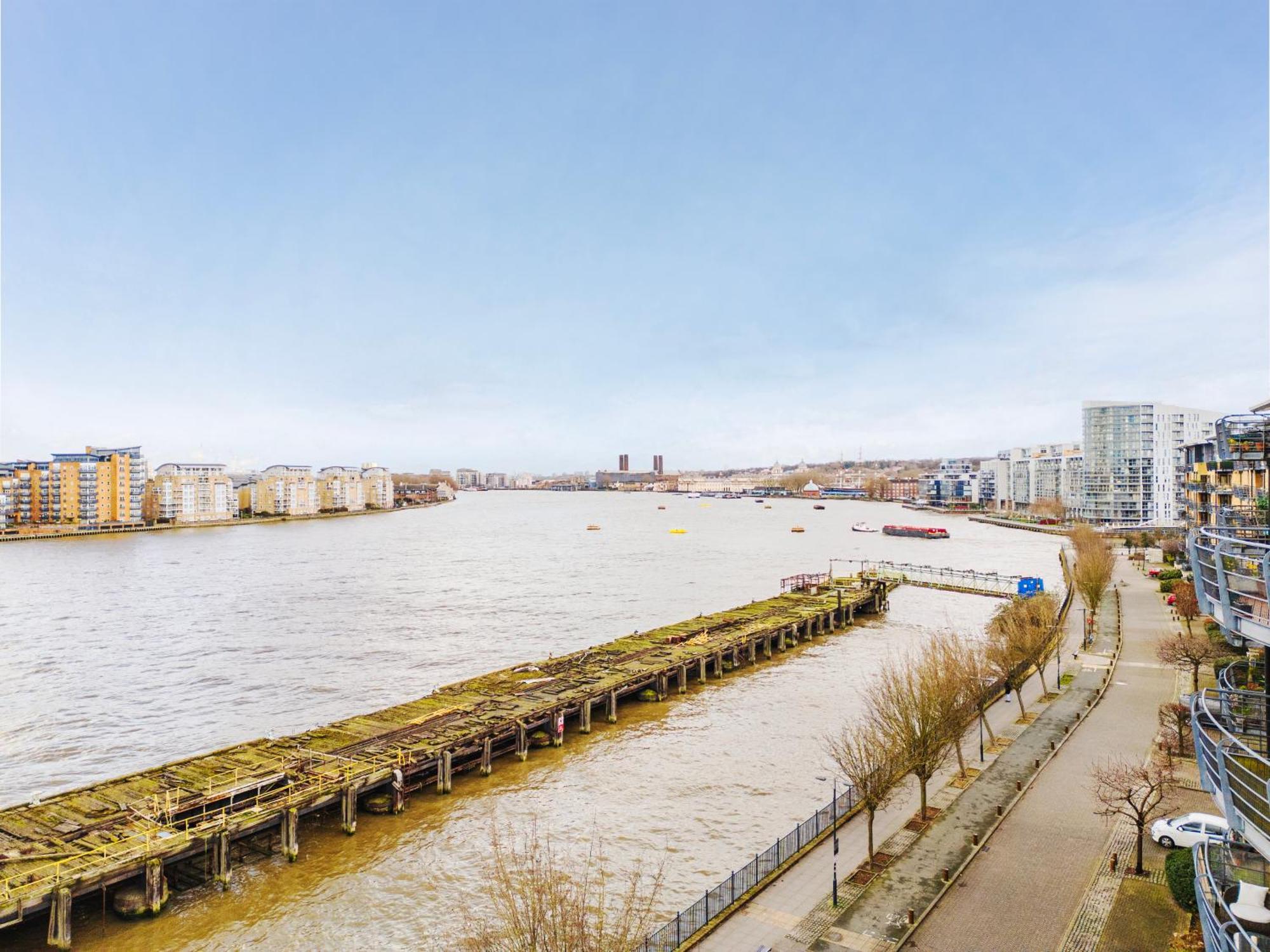 The View Greenwich - Luxury River Thames Apartment Londýn Exteriér fotografie